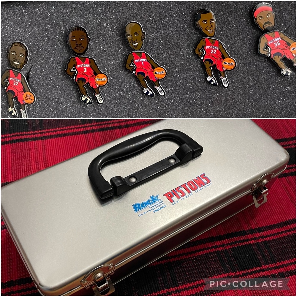 Vintage Detroit Pistons Pins